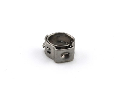 Хомут металлический D=7.0-5.8mm для силиконовой трубки в оплётке (A) NF11.052 - фото 1578