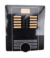 Наклейка лицевой панели ЧЁРНАЯ cino (compact EC) RHEAVENDORS (A) 1030000200/1C