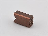 Щетка медно-графитовая для горизонтальной кофемолки Saeco оригинальный размер (A) 11000513/SMG1